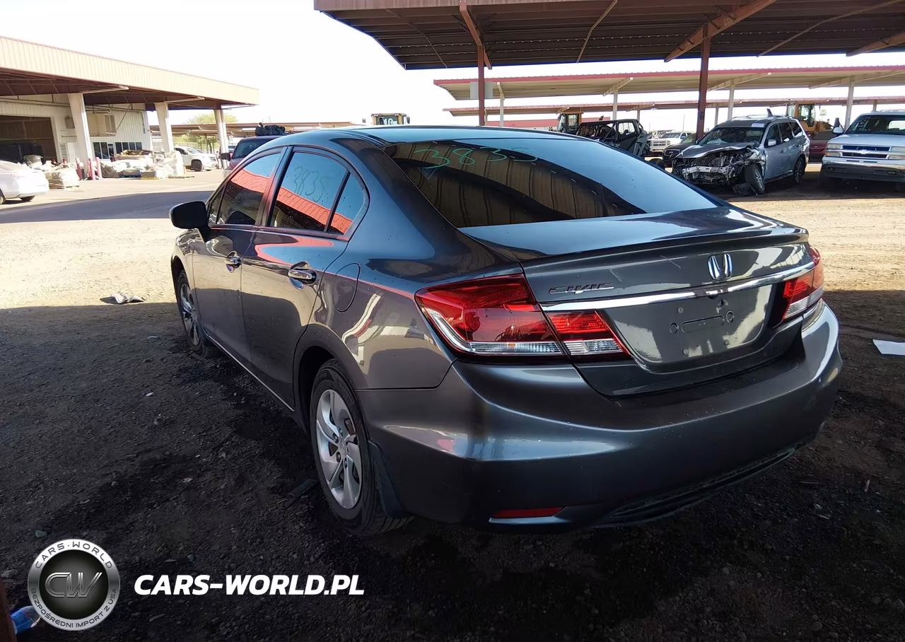 2015 Honda Civic Lx VIN:19XFB2F56FE707347 - 3