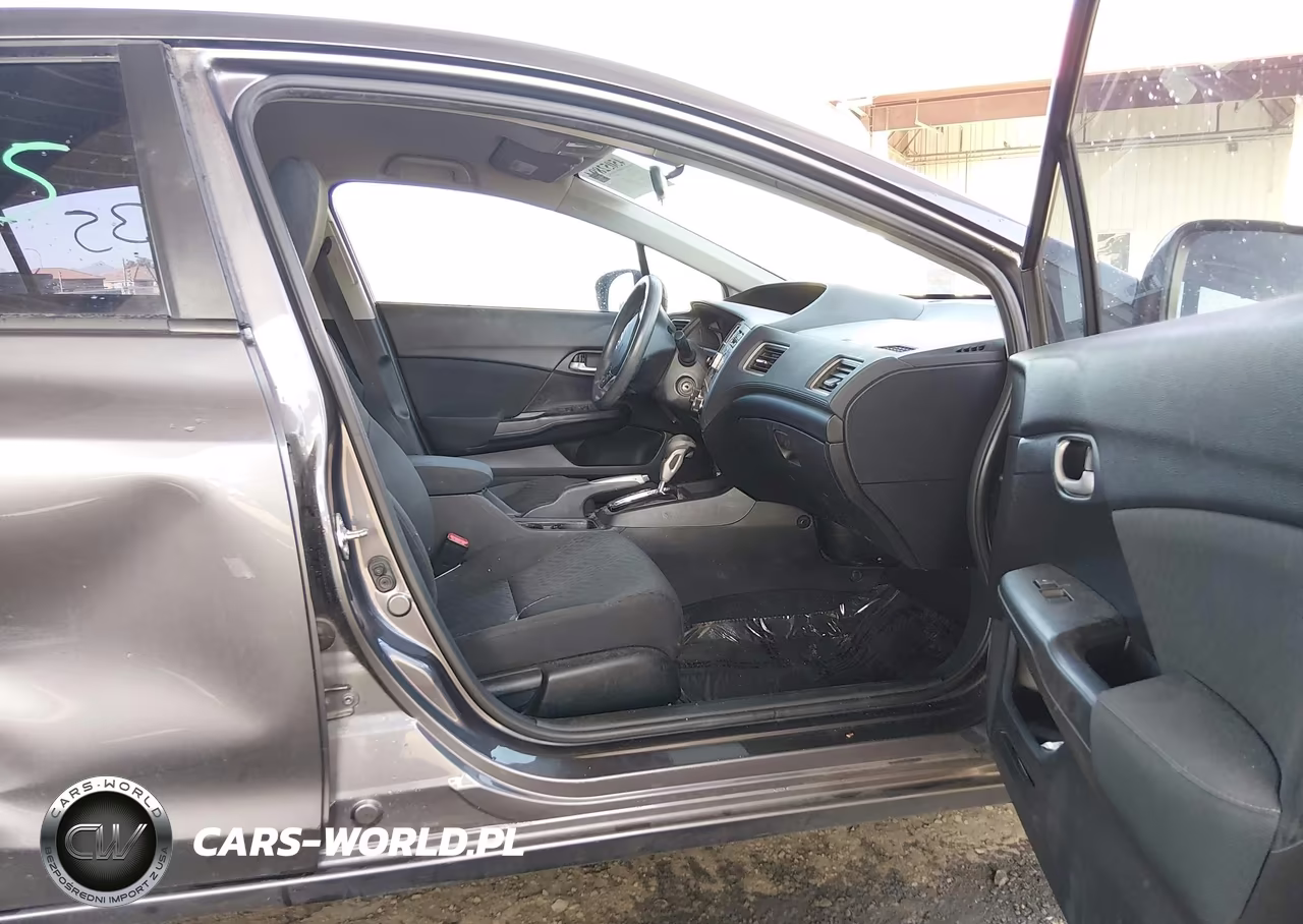 2015 Honda Civic Lx VIN:19XFB2F56FE707347 - 5
