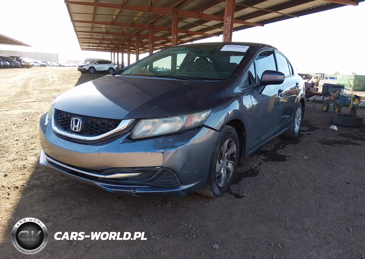 2015 Honda Civic Lx VIN:19XFB2F56FE707347 - 6