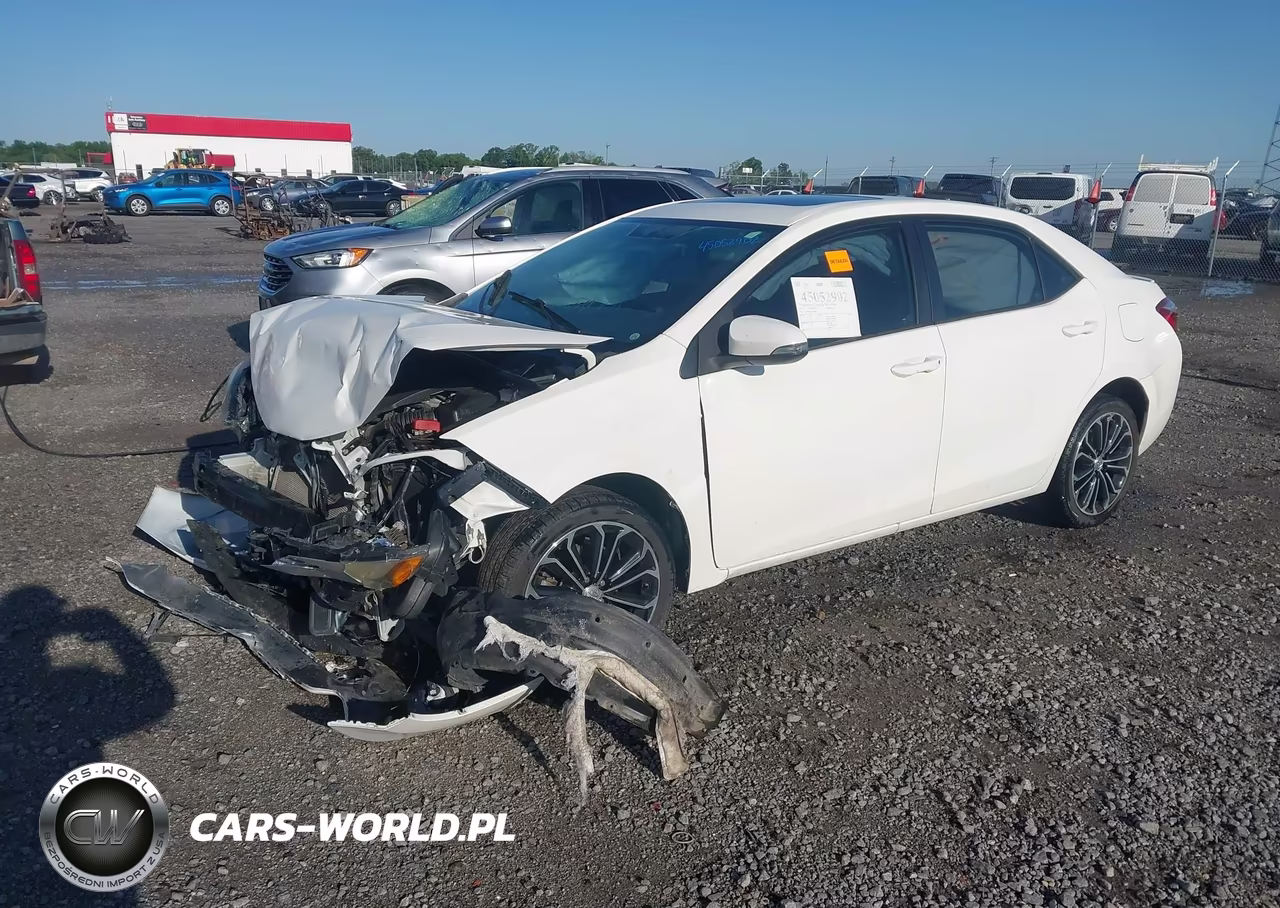2015 Toyota Corolla S Plus VIN:5YFBURHE1FP360037 - 2