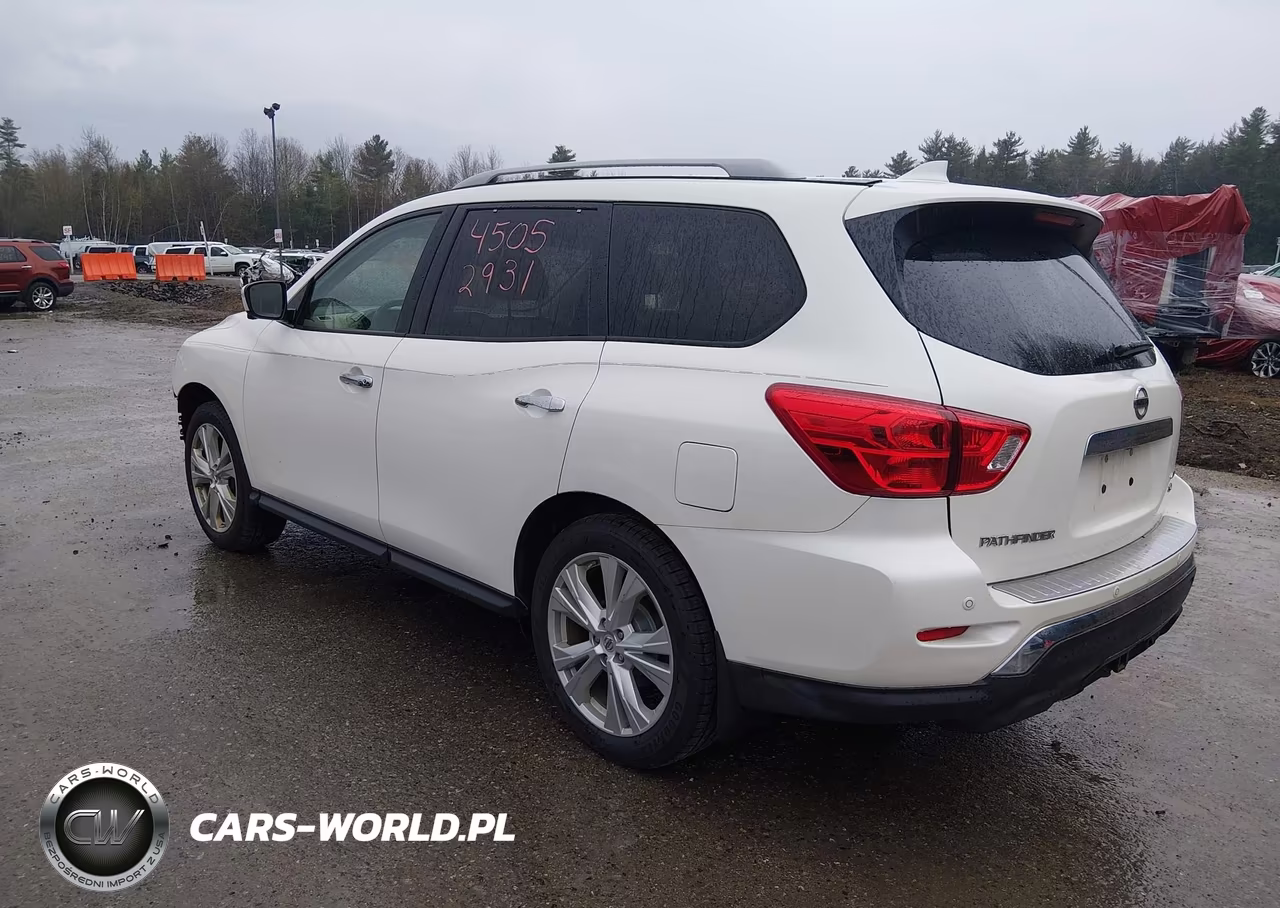 2019 Nissan Pathfinder Sl VIN:5N1DR2MM1KC596409 - 3