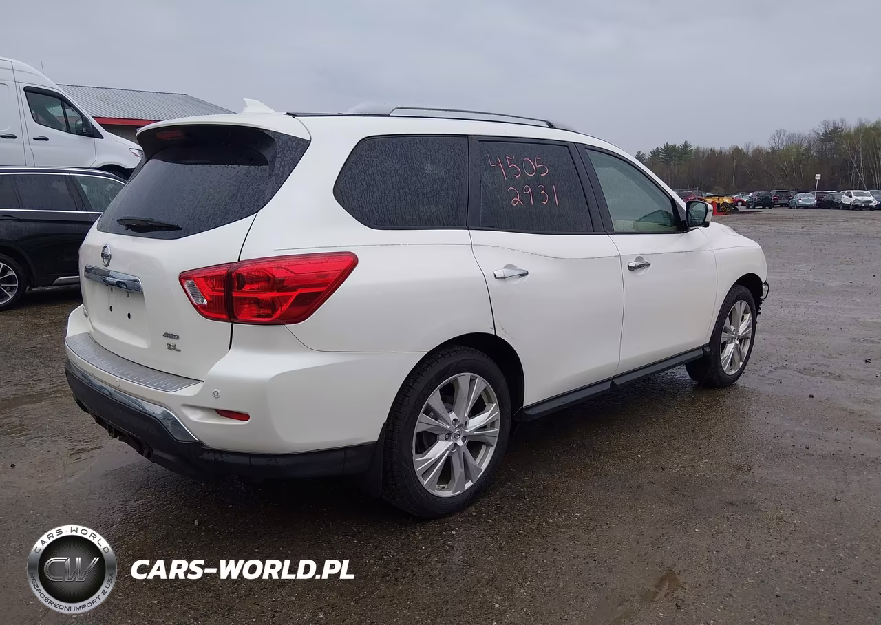 2019 Nissan Pathfinder Sl VIN:5N1DR2MM1KC596409 - 4