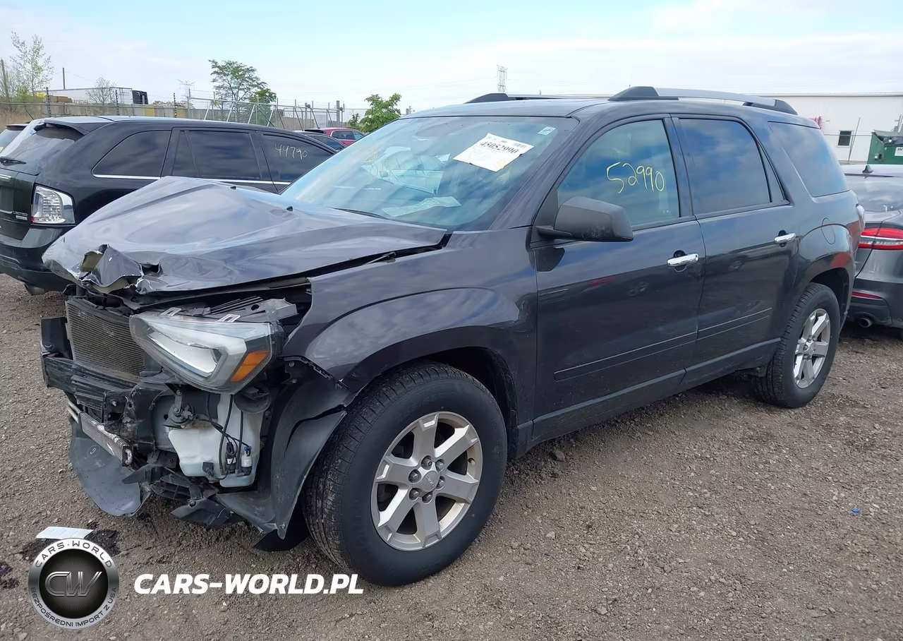 2016 GMC Acadia Sle-2 VIN:1GKKVPKD6GJ332794 - 2