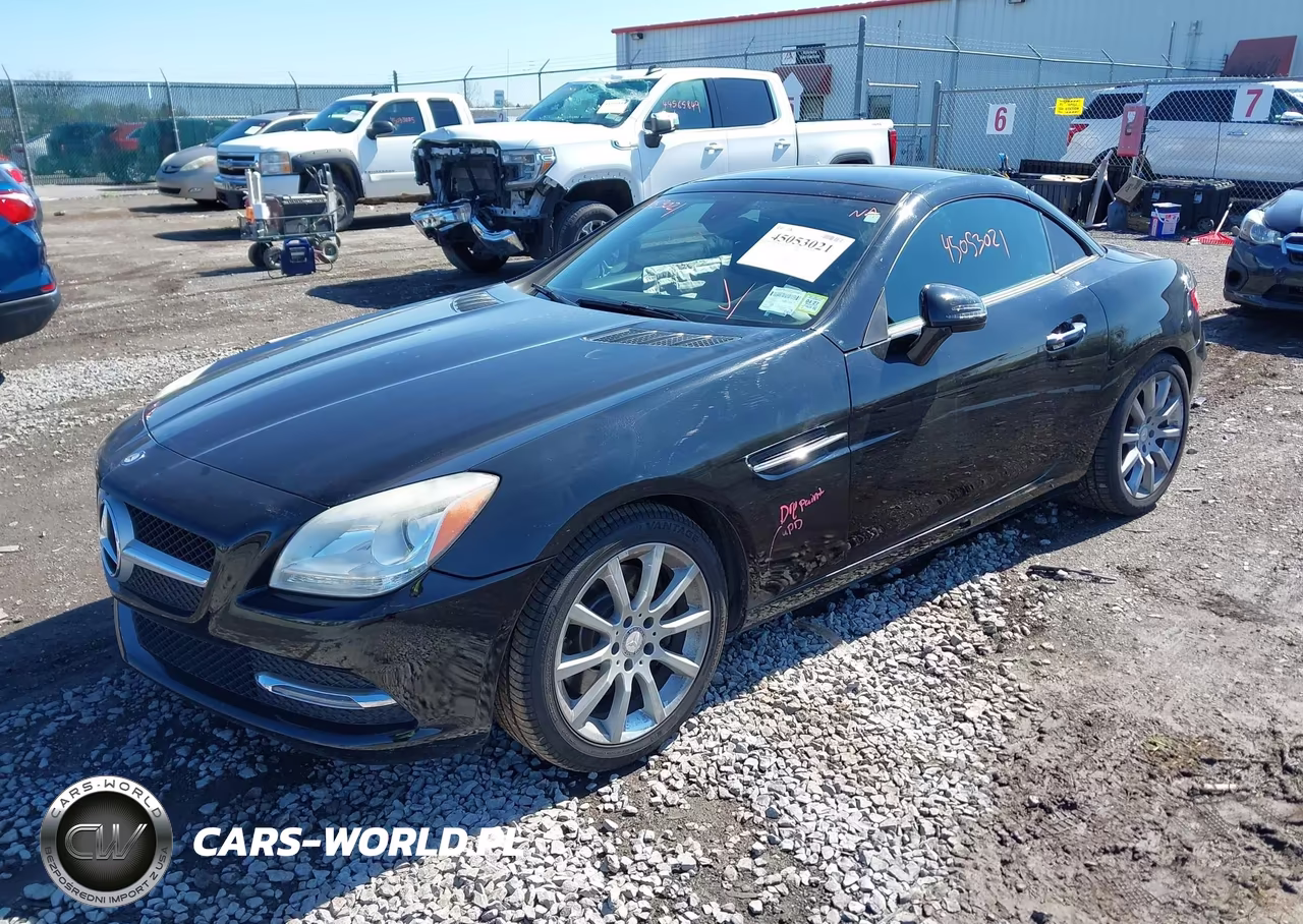 2016 Mercedes-Benz Slk 300 VIN:WDDPK3JA4GF124481 - 2