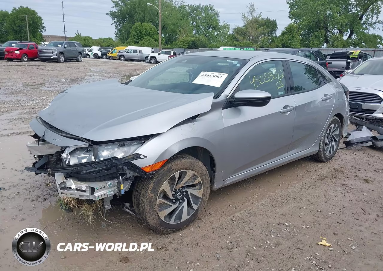 2019 Honda Civic Lx VIN:SHHFK7H36KU226106 - 2
