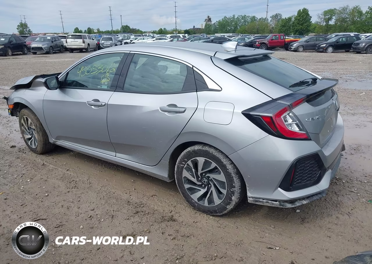 2019 Honda Civic Lx VIN:SHHFK7H36KU226106 - 3