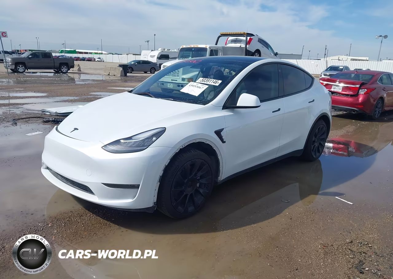 2023 Tesla Model Y Awd-Long Range Dual Motor All-Wheel Drive VIN:7SAYGDEE9PA055830 - 2