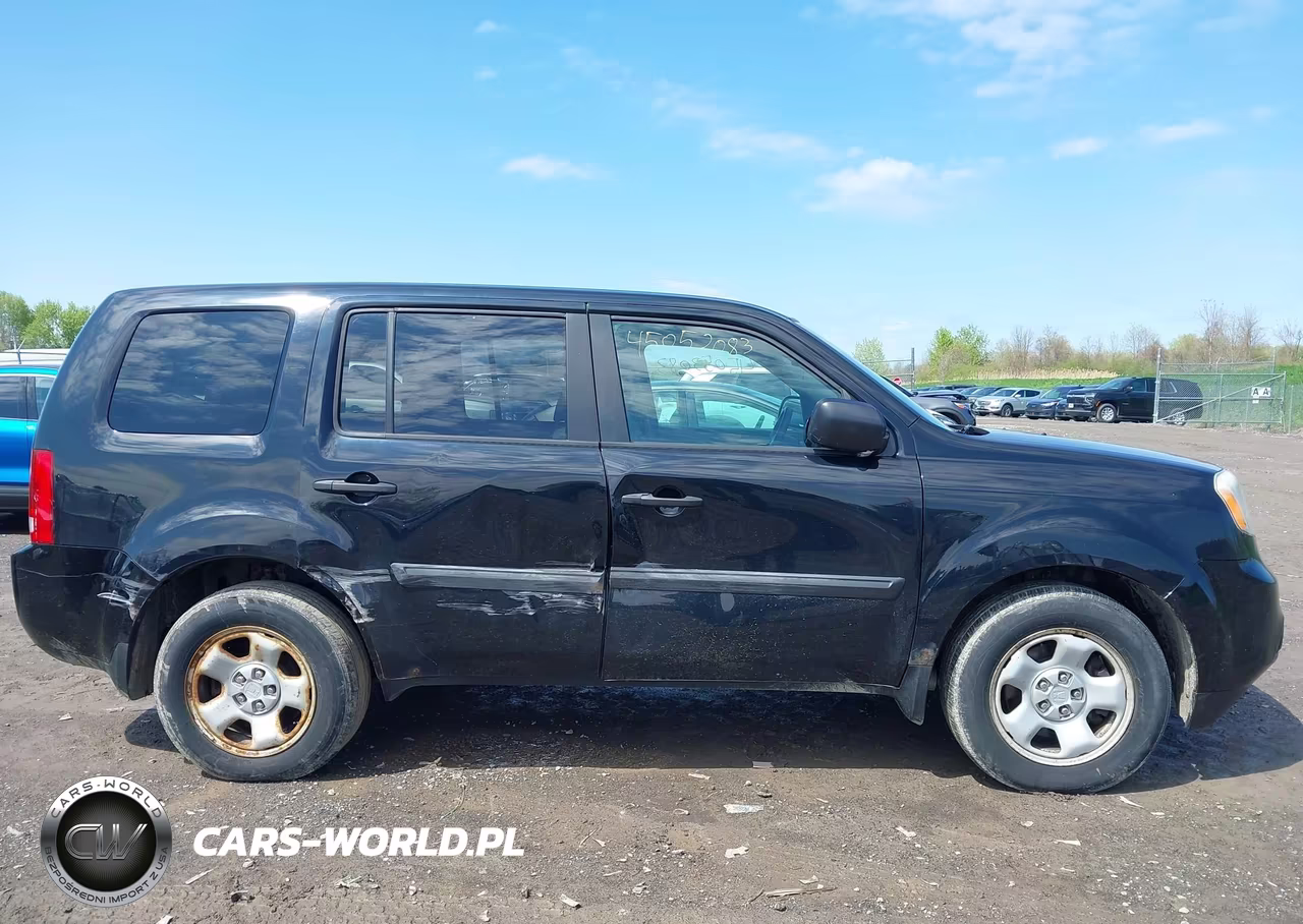 2013 Honda Pilot Lx VIN:5FNYF4H24DB069392 - 13