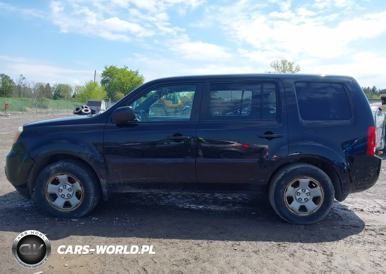 2013 Honda Pilot Lx VIN:5FNYF4H24DB069392 - 14