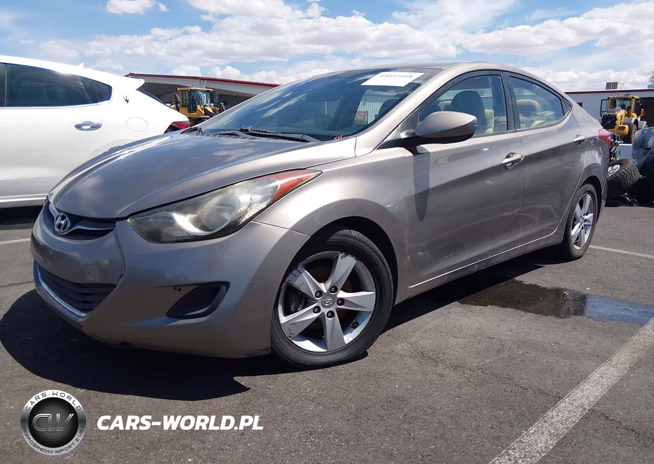 2013 Hyundai Elantra Gls VIN:5NPDH4AE3DH321602 - 2