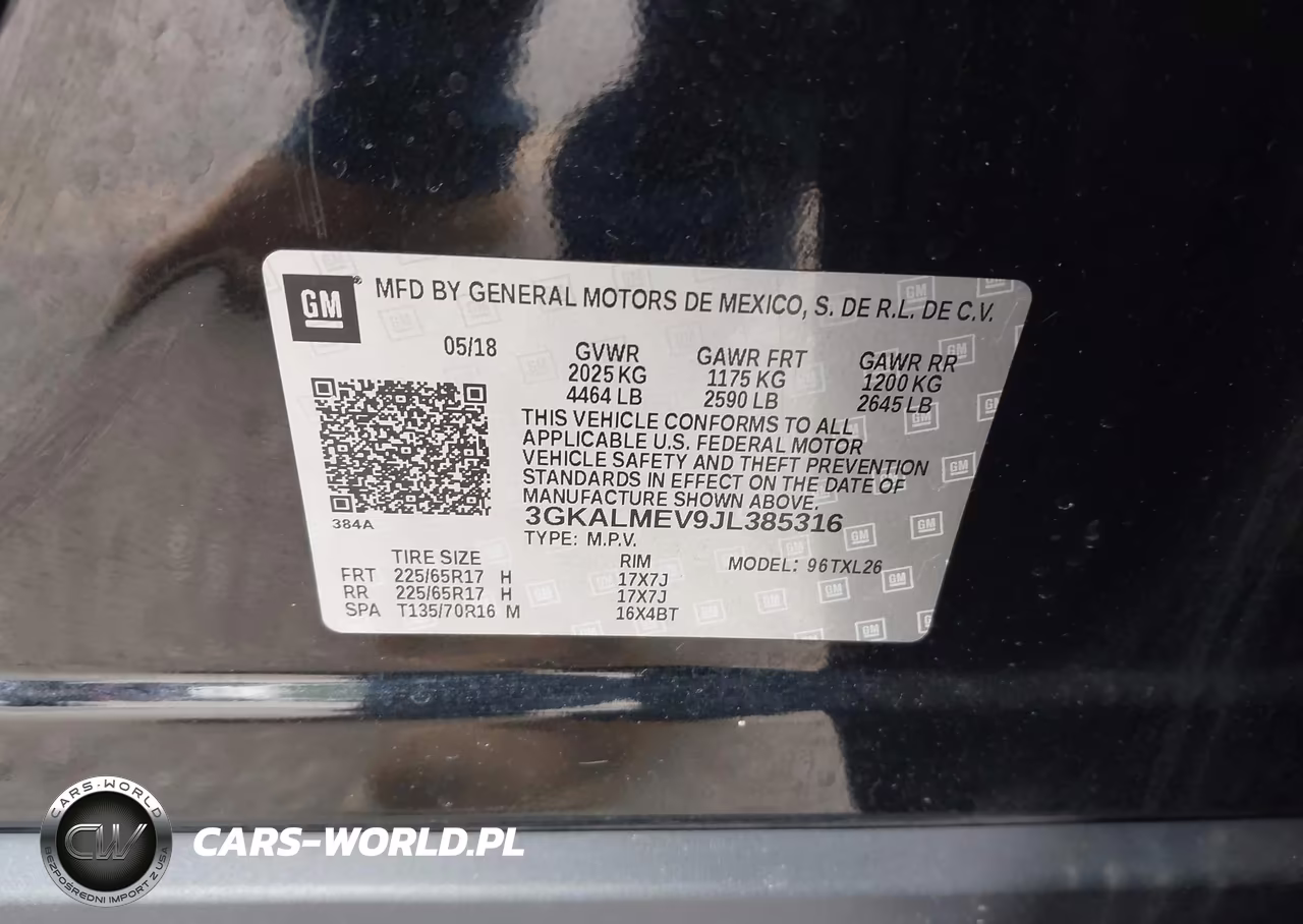 2018 GMC Terrain Sle VIN:3GKALMEV9JL385316 - 9