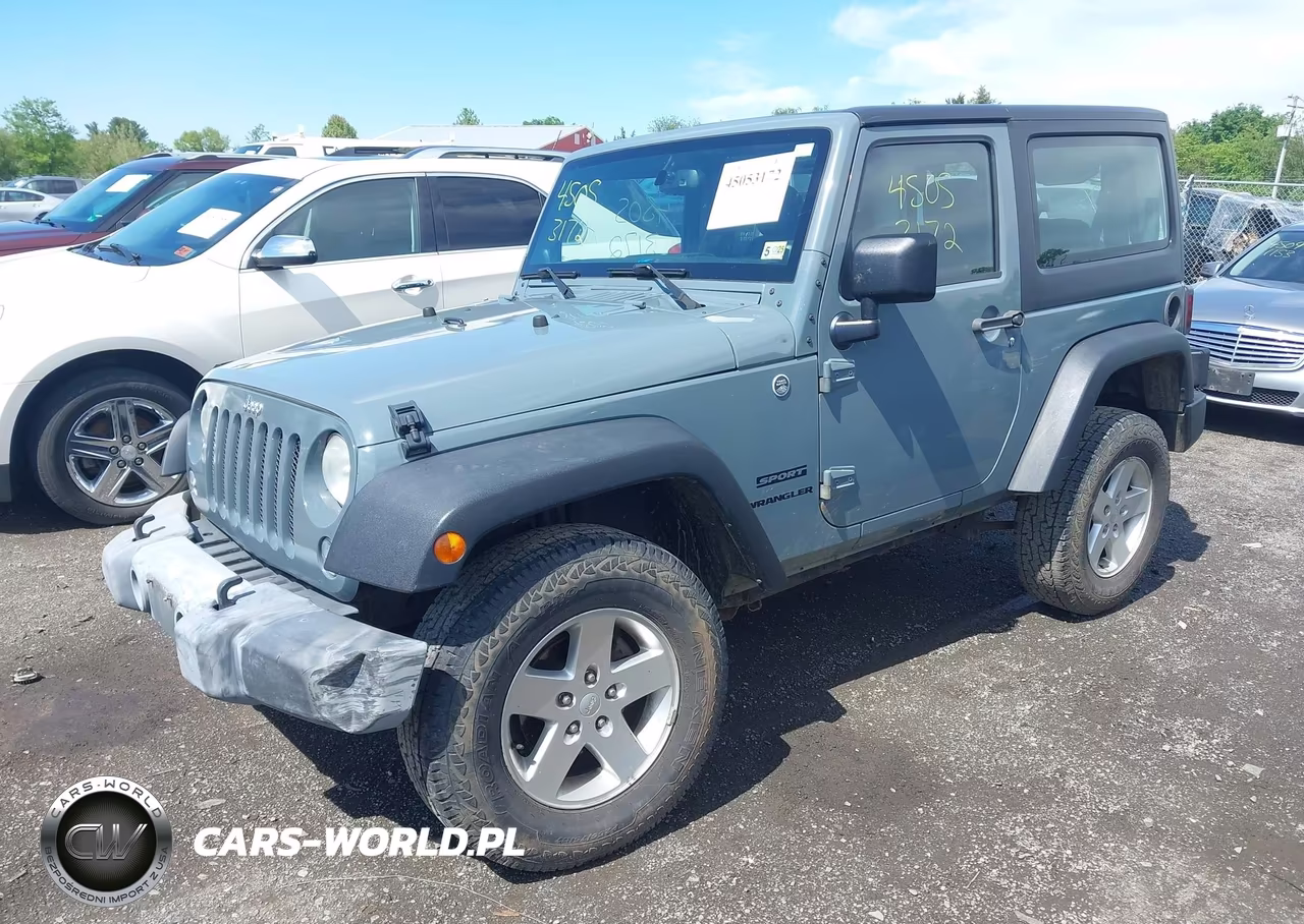 2014 Jeep Wrangler Sport VIN:1C4AJWAG5EL183630 - 2