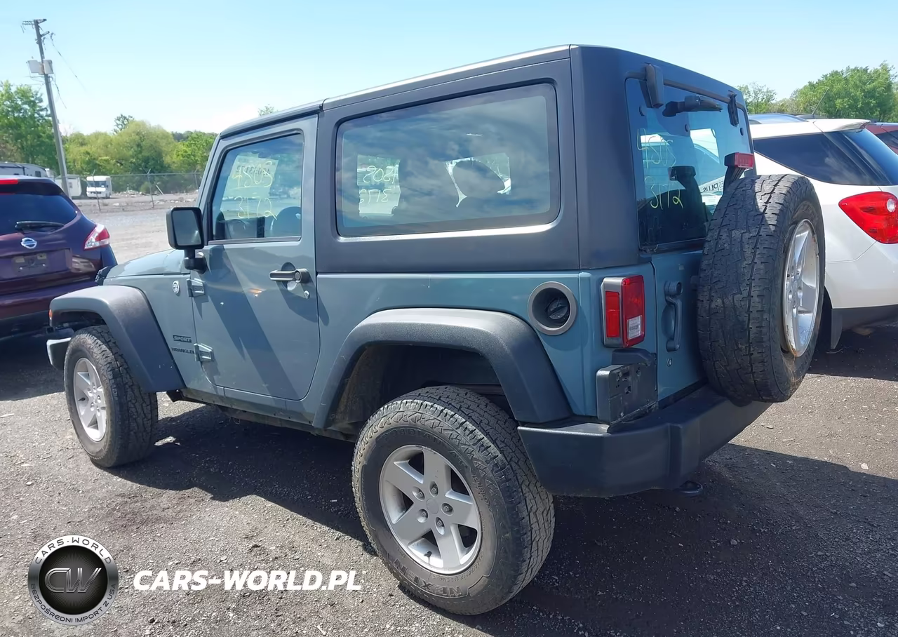 2014 Jeep Wrangler Sport VIN:1C4AJWAG5EL183630 - 3