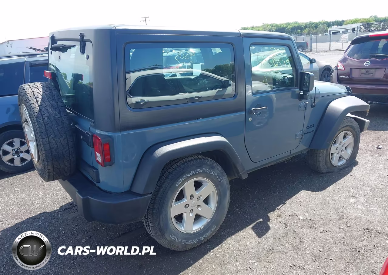 2014 Jeep Wrangler Sport VIN:1C4AJWAG5EL183630 - 4