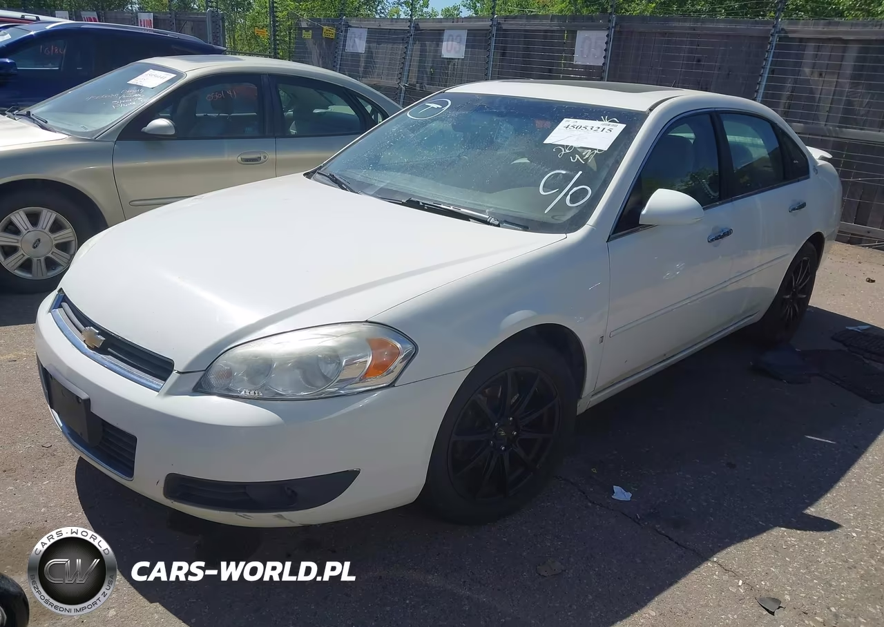 2008 Chevrolet Impala Ltz VIN:2G1WU583181266730 - 2