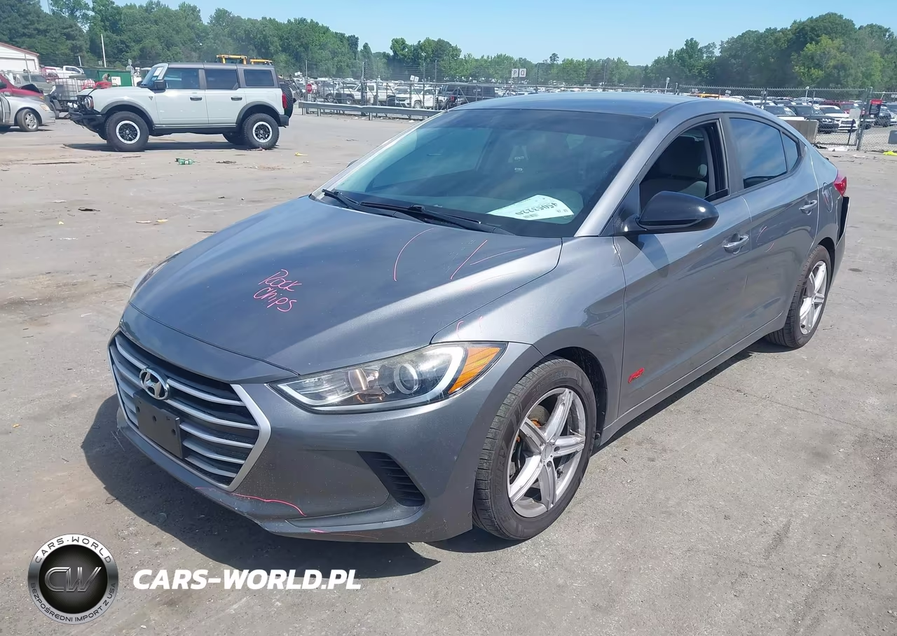 2018 Hyundai Elantra Sel VIN:5NPD84LF8JH312315 - 2
