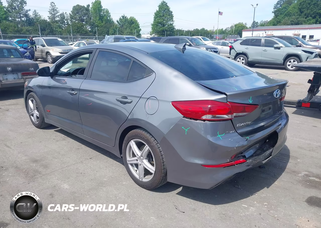 2018 Hyundai Elantra Sel VIN:5NPD84LF8JH312315 - 3