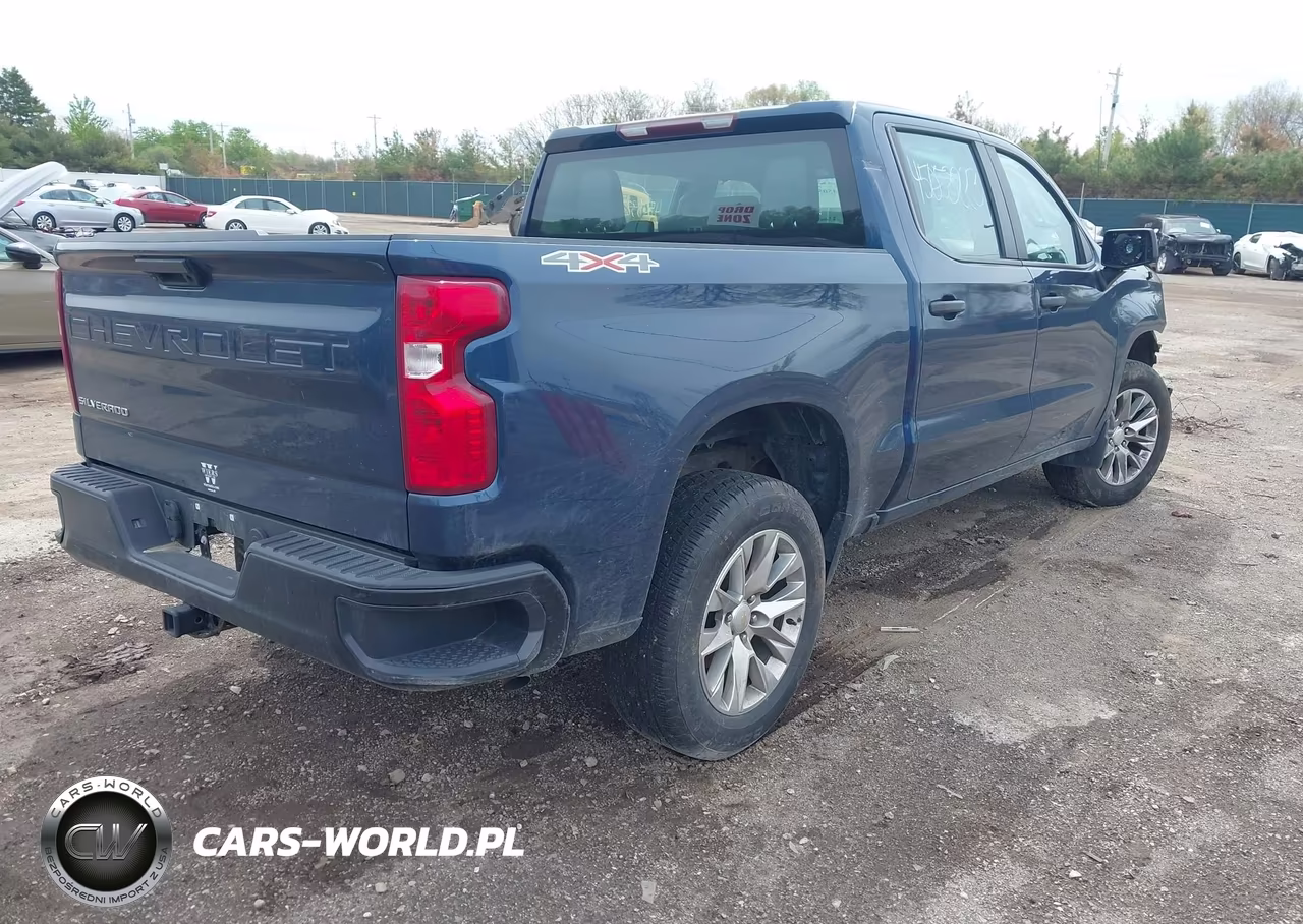 2022 Chevrolet Silverado 1500 Work Truck VIN:3GCUDAED2NG569961 - 4