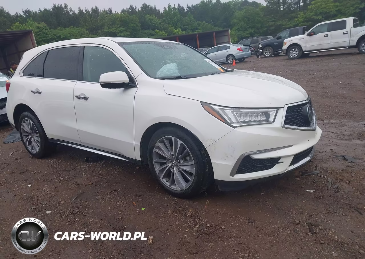 2018 Acura Mdx Technology Package Acurawatch Plus Pkg