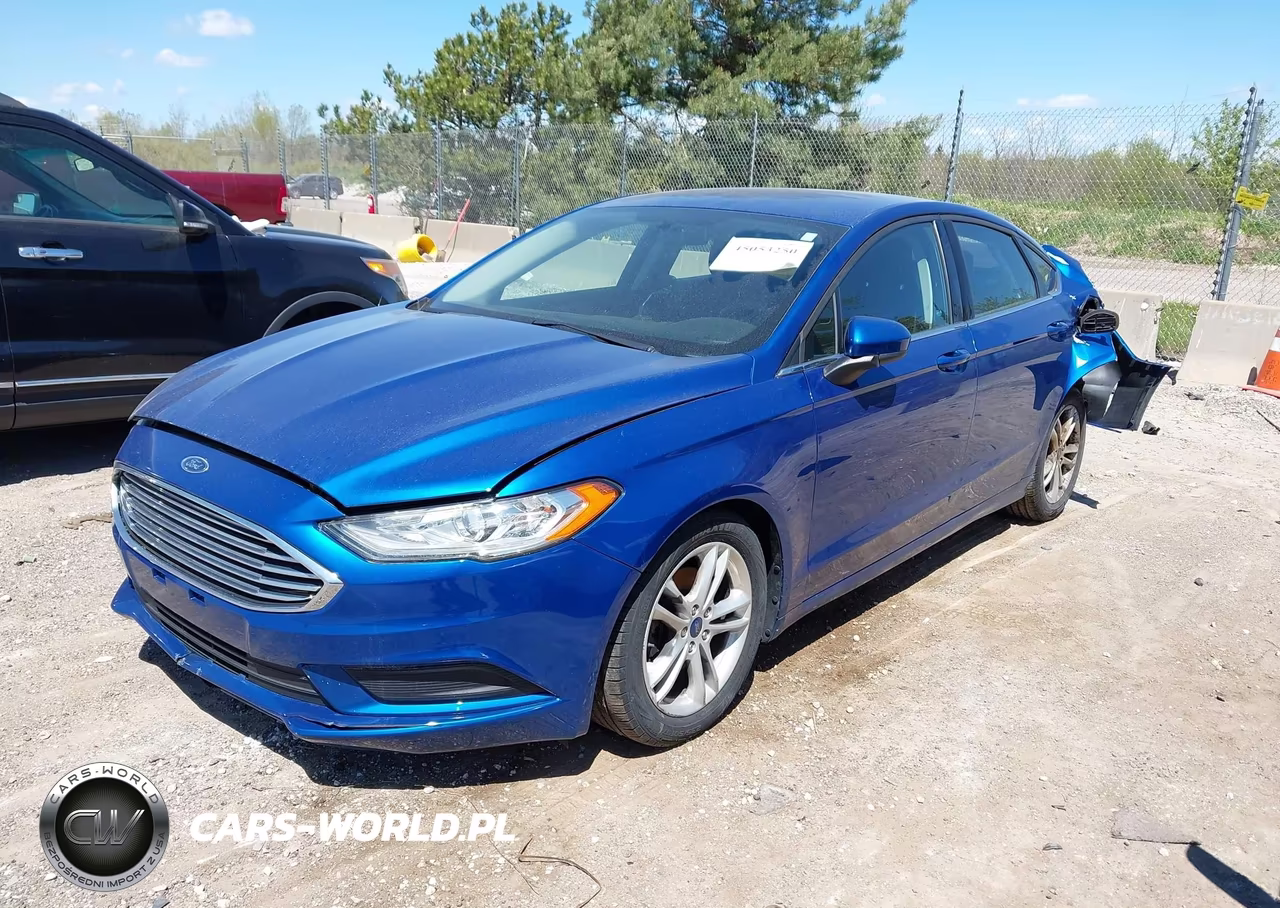 2018 Ford Fusion Se VIN:3FA6P0HDXJR112843 - 2