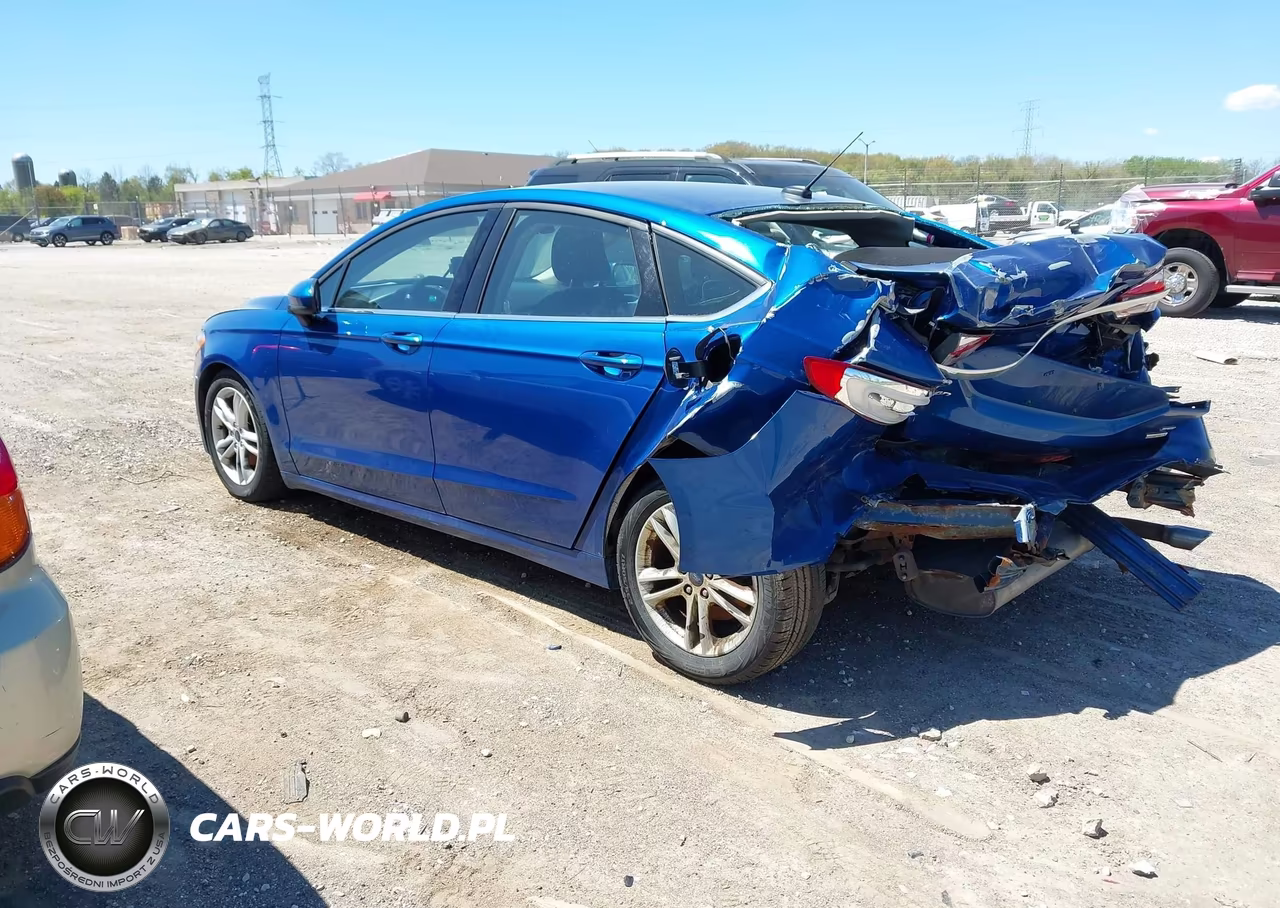 2018 Ford Fusion Se VIN:3FA6P0HDXJR112843 - 3