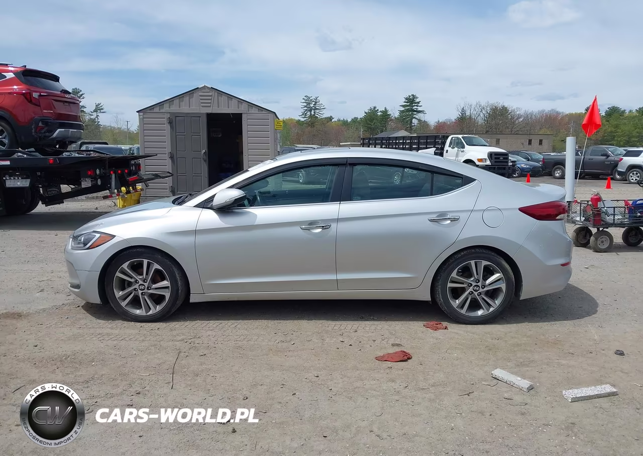 2017 Hyundai Elantra Limited VIN:5NPD84LFXHH054762 - 14