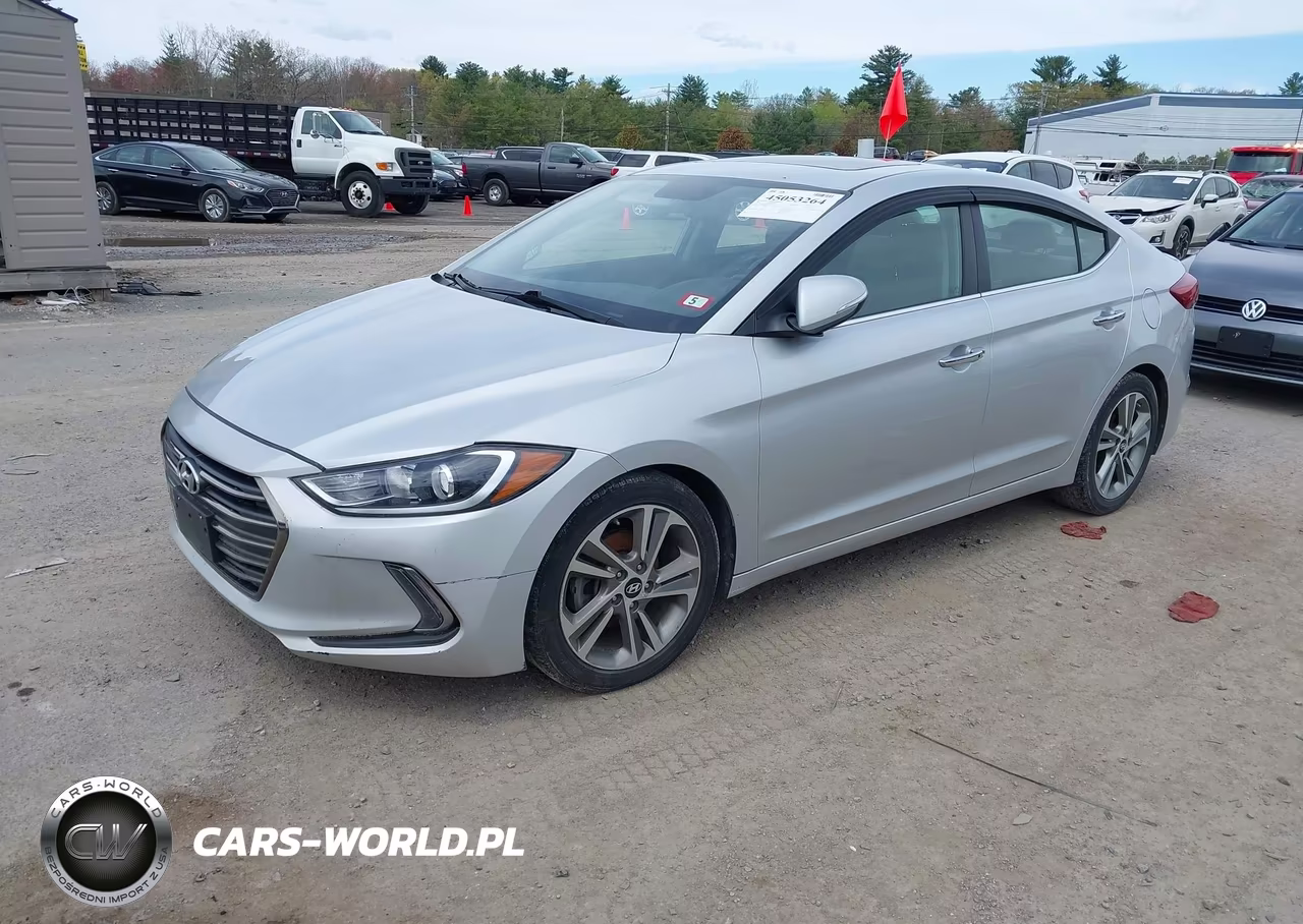 2017 Hyundai Elantra Limited VIN:5NPD84LFXHH054762 - 2