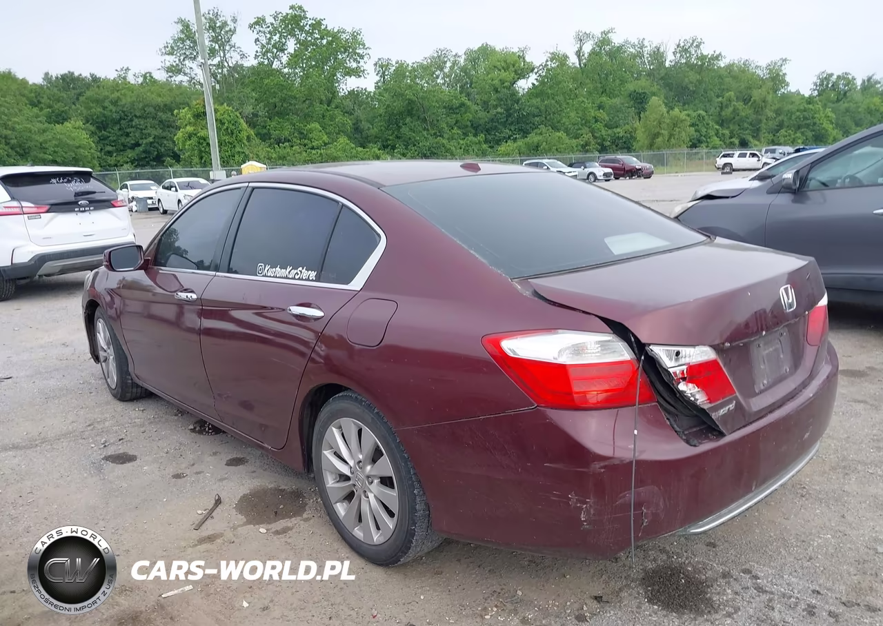2013 Honda Accord Ex-L VIN:1HGCR2F88DA009896 - 3