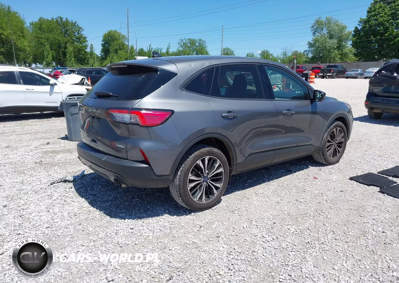2022 Ford Escape Se VIN:1FMCU9G66NUC00604 - 4