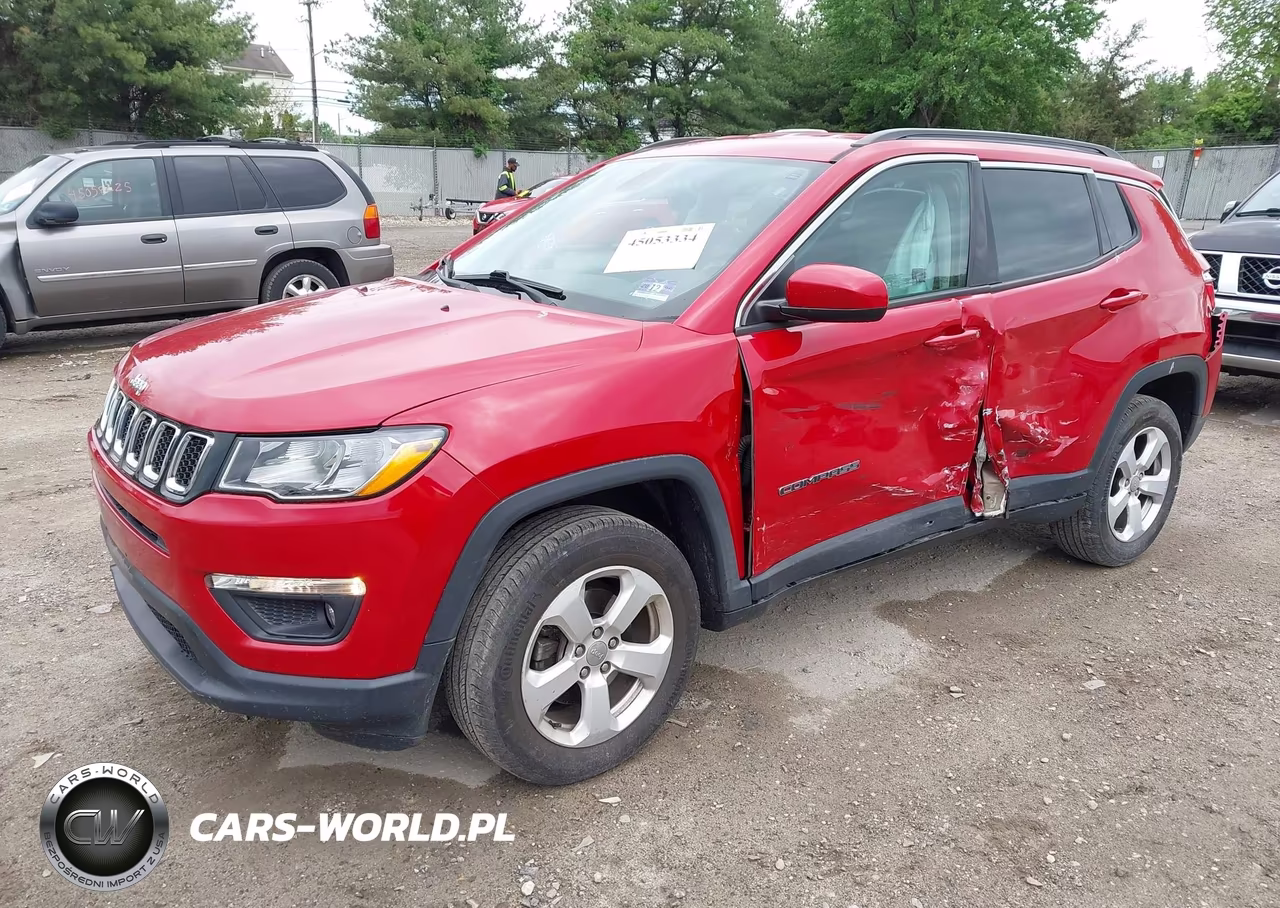 2018 Jeep Compass Latitude 4X4 VIN:3C4NJDBB5JT199401 - 2
