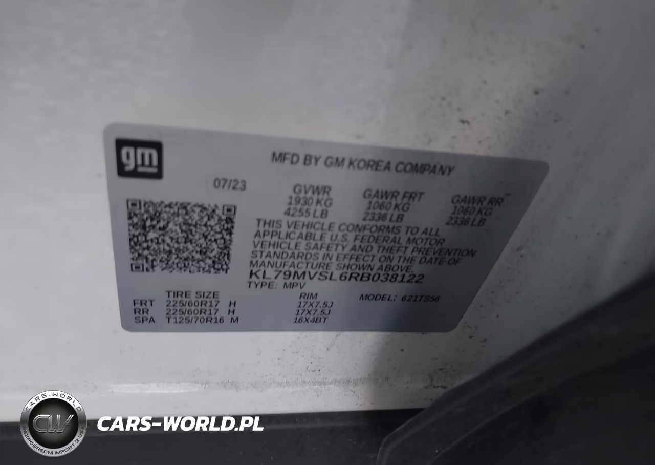2024 Chevrolet Trailblazer Fwd Activ VIN:KL79MVSL6RB038122 - 9