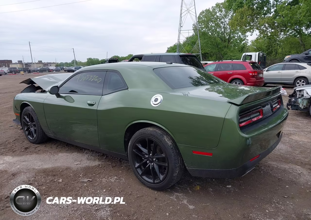 2022 Dodge Challenger Gt Awd VIN:2C3CDZKG6NH205877 - 3