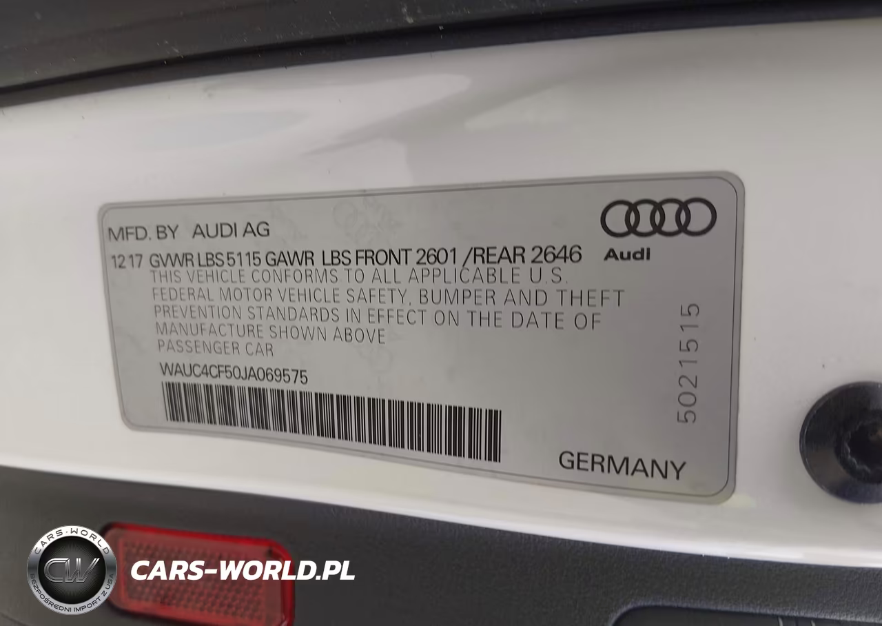 2018 Audi S5 3.0T Premium Plus VIN:WAUC4CF50JA069575 - 9