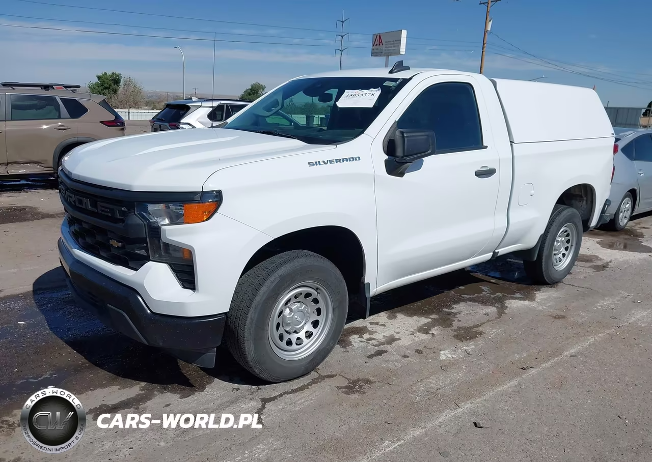 2023 Chevrolet Silverado 1500 2Wd Standard Bed Wt VIN:3GCNAAEK9PG341132 - 2