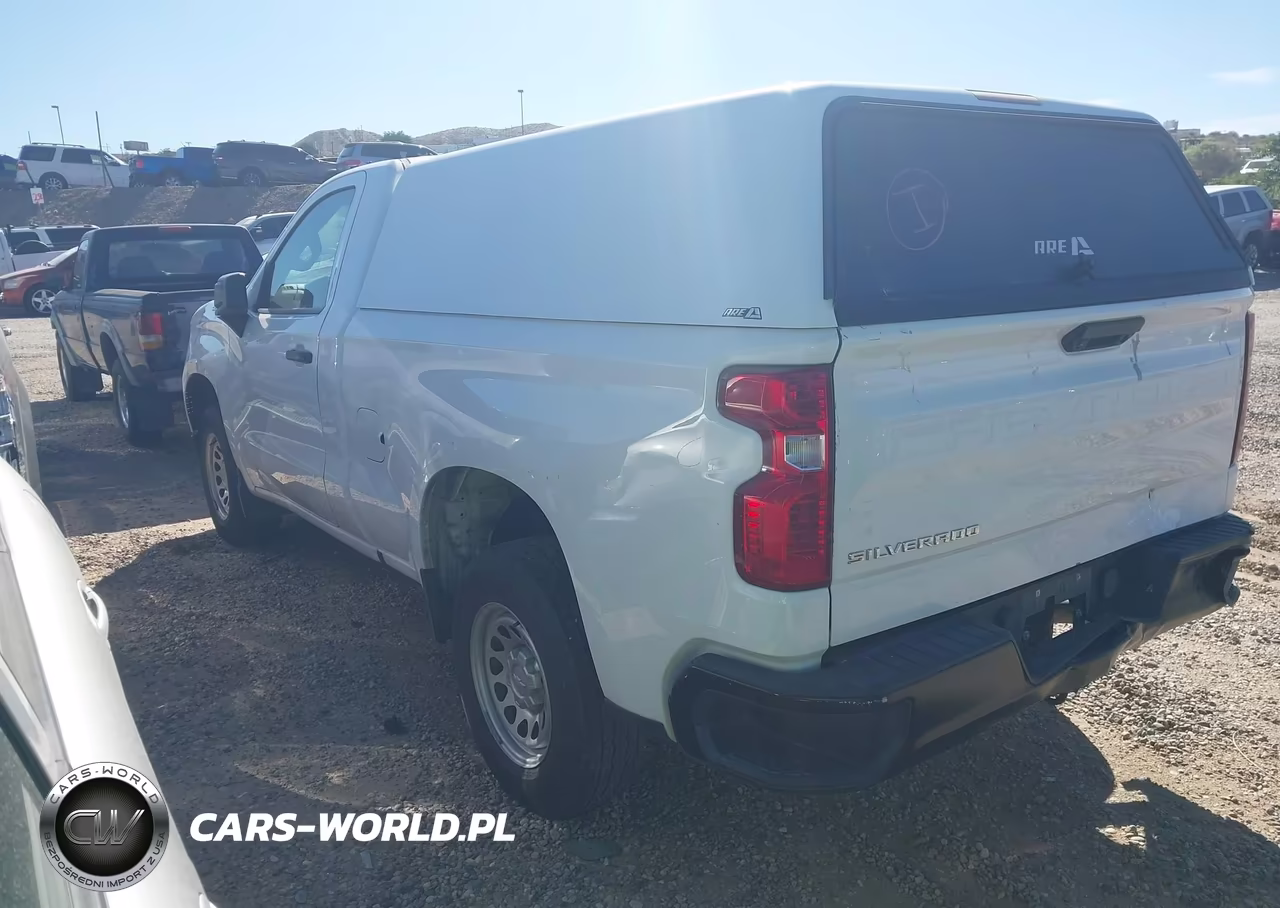 2023 Chevrolet Silverado 1500 2Wd Standard Bed Wt VIN:3GCNAAEK9PG341132 - 3