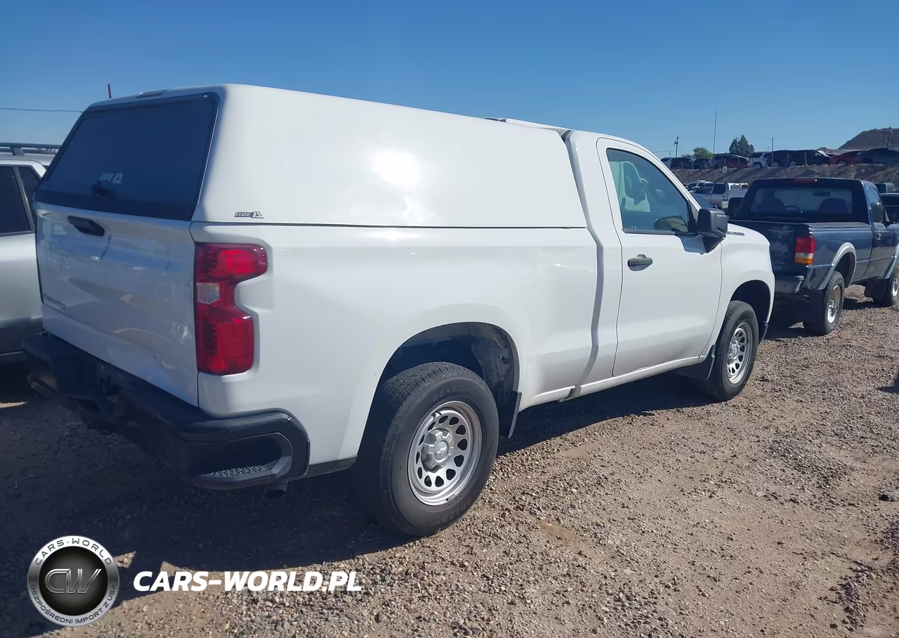 2023 Chevrolet Silverado 1500 2Wd Standard Bed Wt VIN:3GCNAAEK9PG341132 - 4