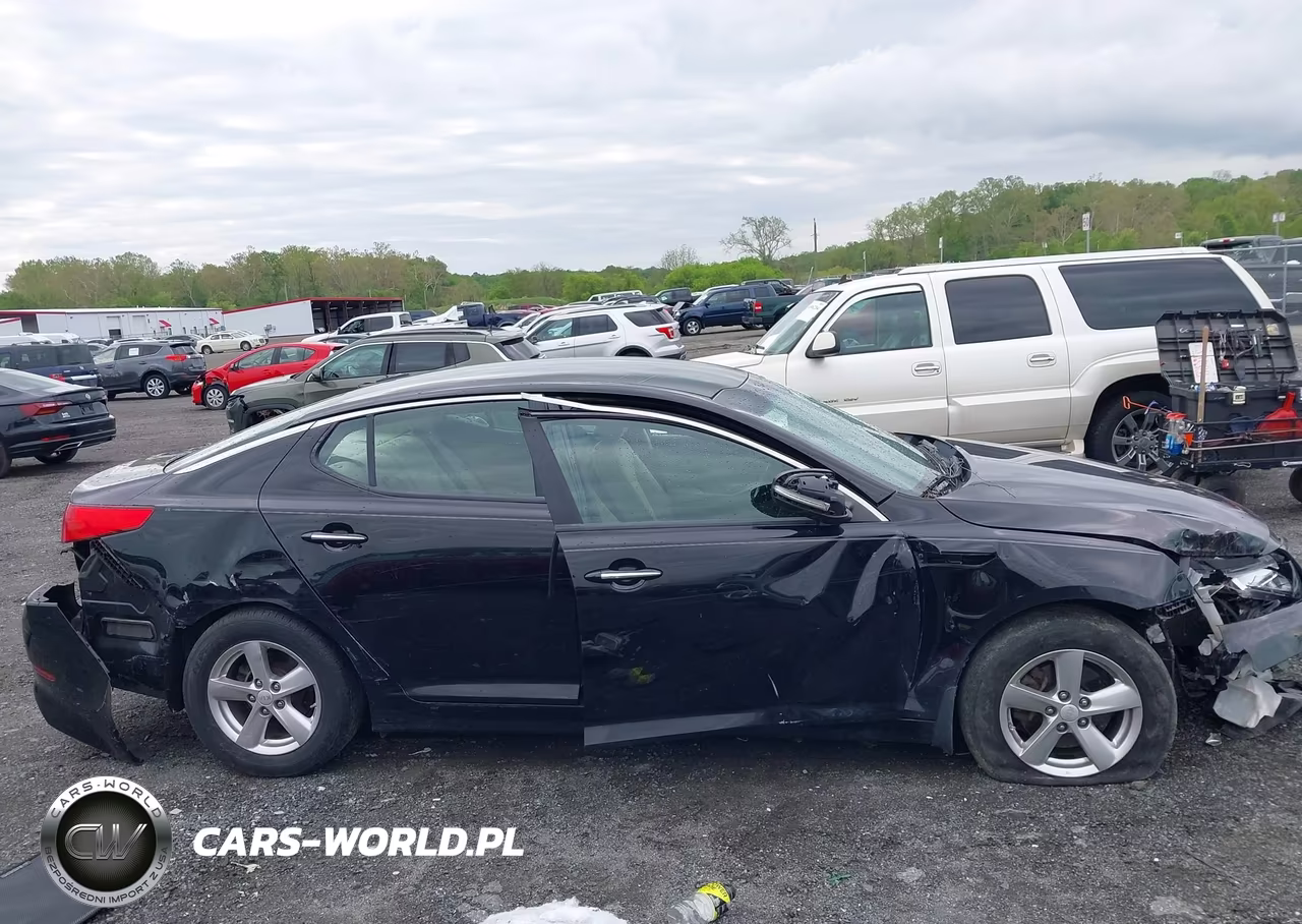 2015 Kia Optima Lx VIN:5XXGM4A76FG480736 - 13