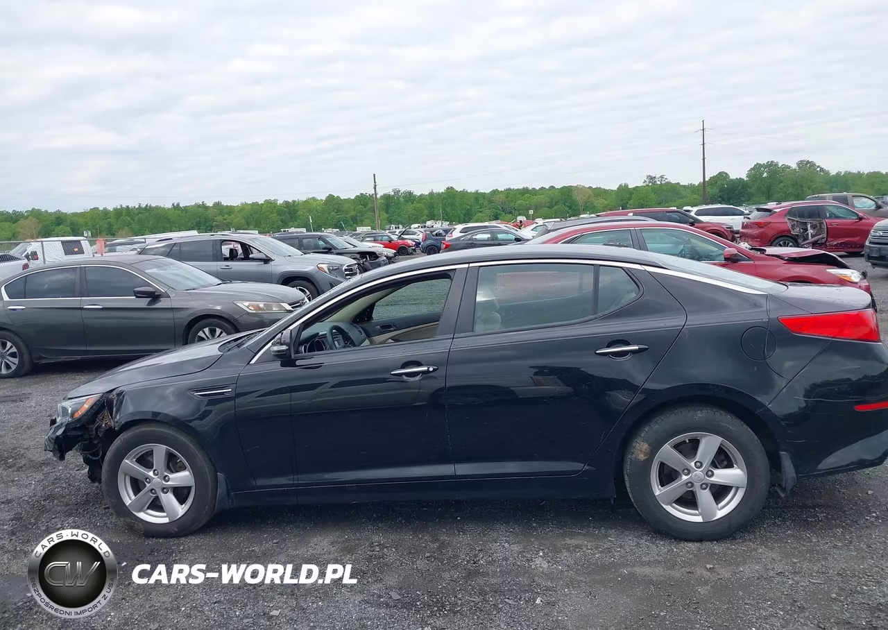 2015 Kia Optima Lx VIN:5XXGM4A76FG480736 - 14