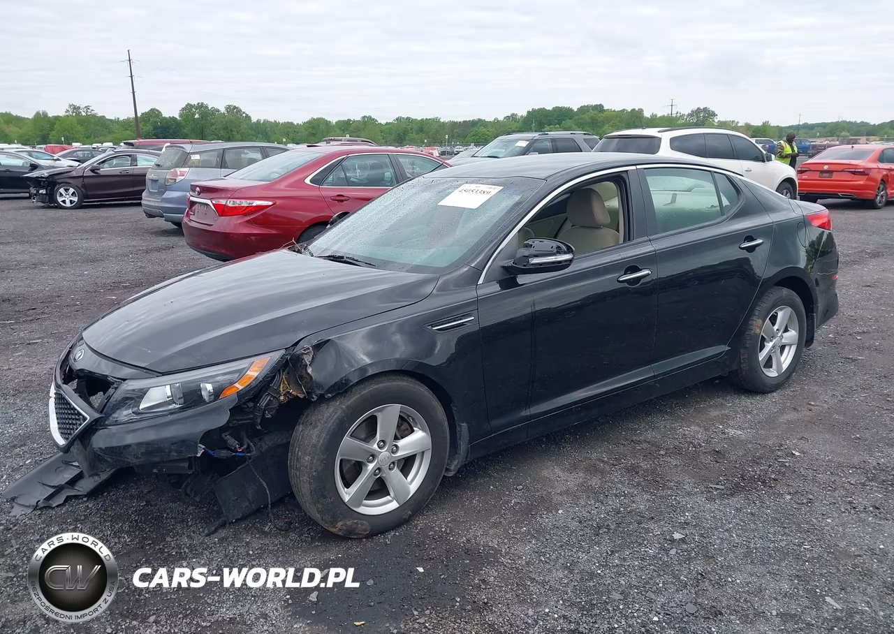 2015 Kia Optima Lx VIN:5XXGM4A76FG480736 - 2