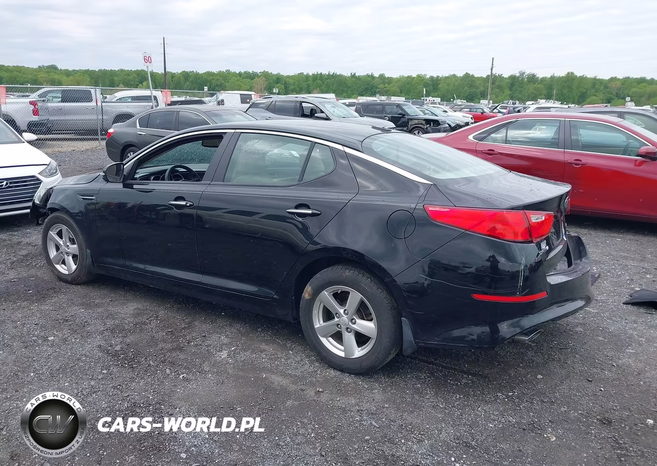 2015 Kia Optima Lx VIN:5XXGM4A76FG480736 - 3