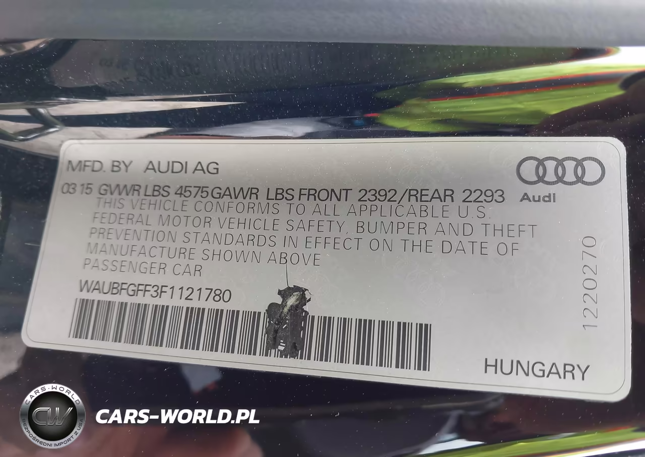 2015 Audi A3 2.0T Premium VIN:WAUBFGFF3F1121780 - 9