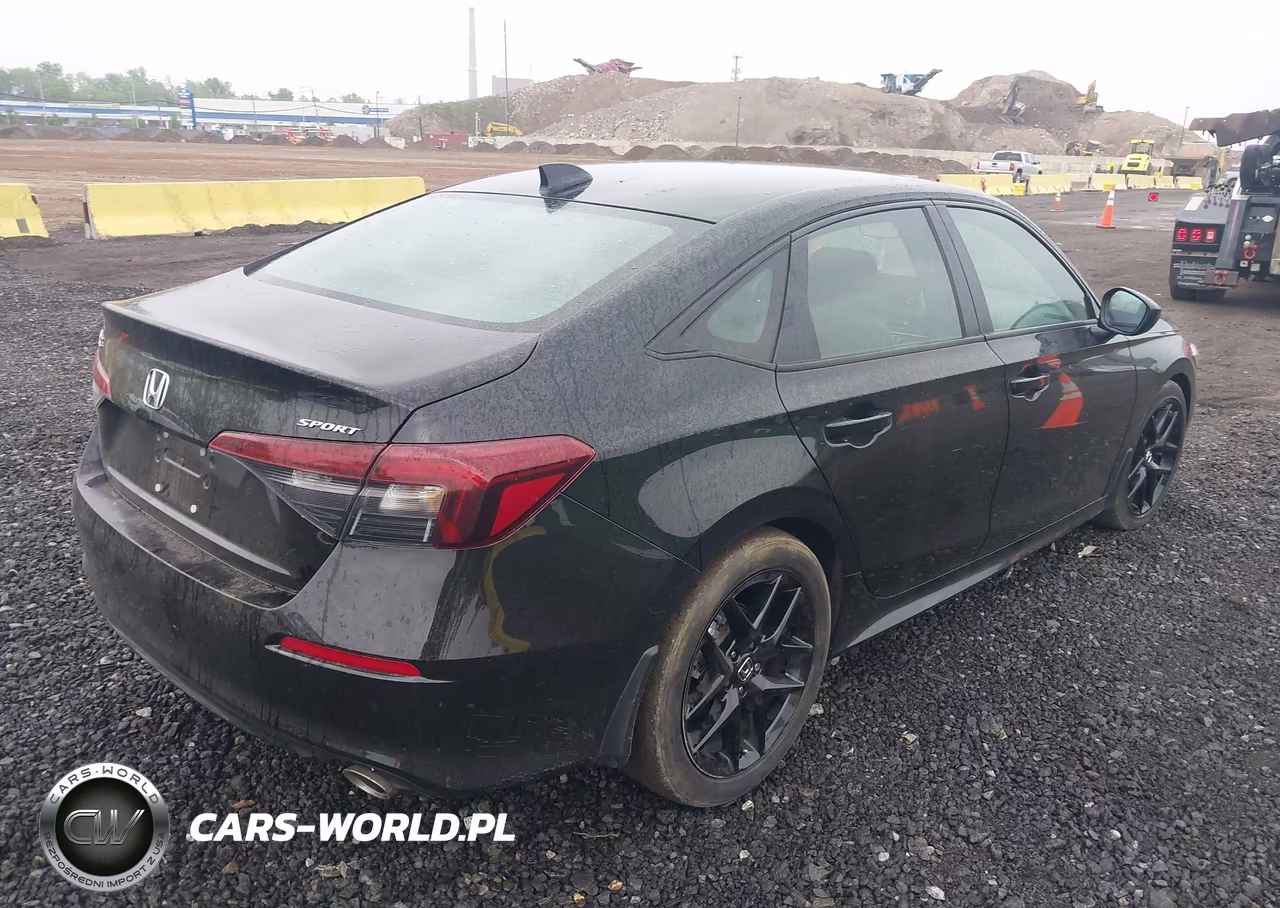 2025 Honda Civic Sport VIN:2HGFE2F55SH558081 - 4