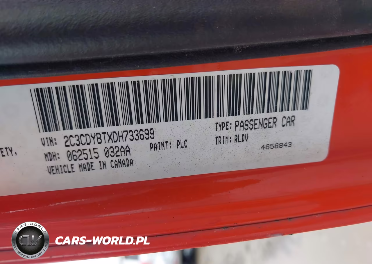 2013 Dodge Challenger R-T Classic VIN:2C3CDYBTXDH733699 - 9