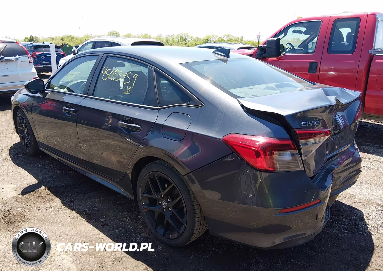 2022 Honda Civic Sport VIN:2HGFE2F51NH570507 - 3