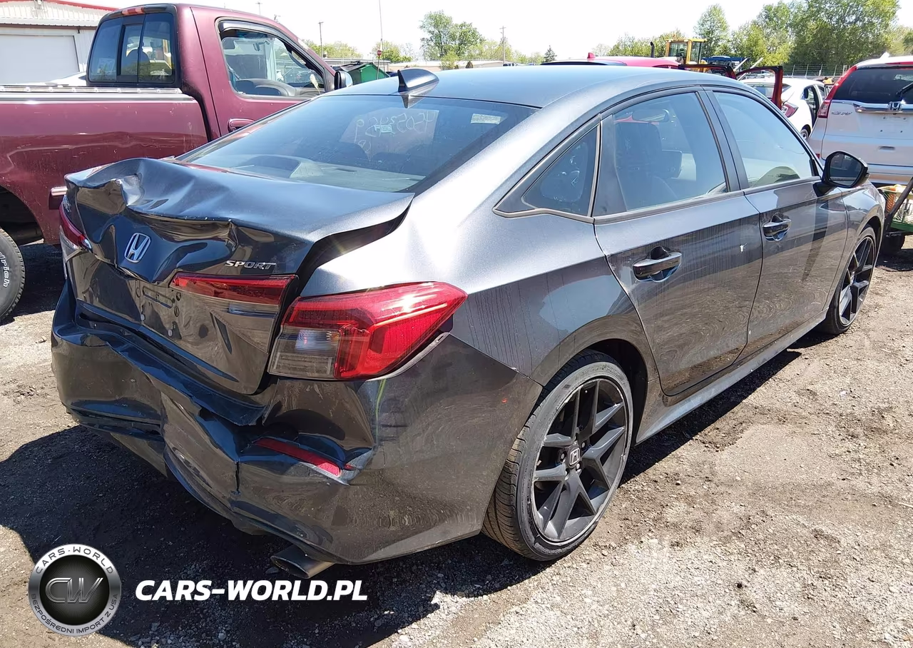2022 Honda Civic Sport VIN:2HGFE2F51NH570507 - 4