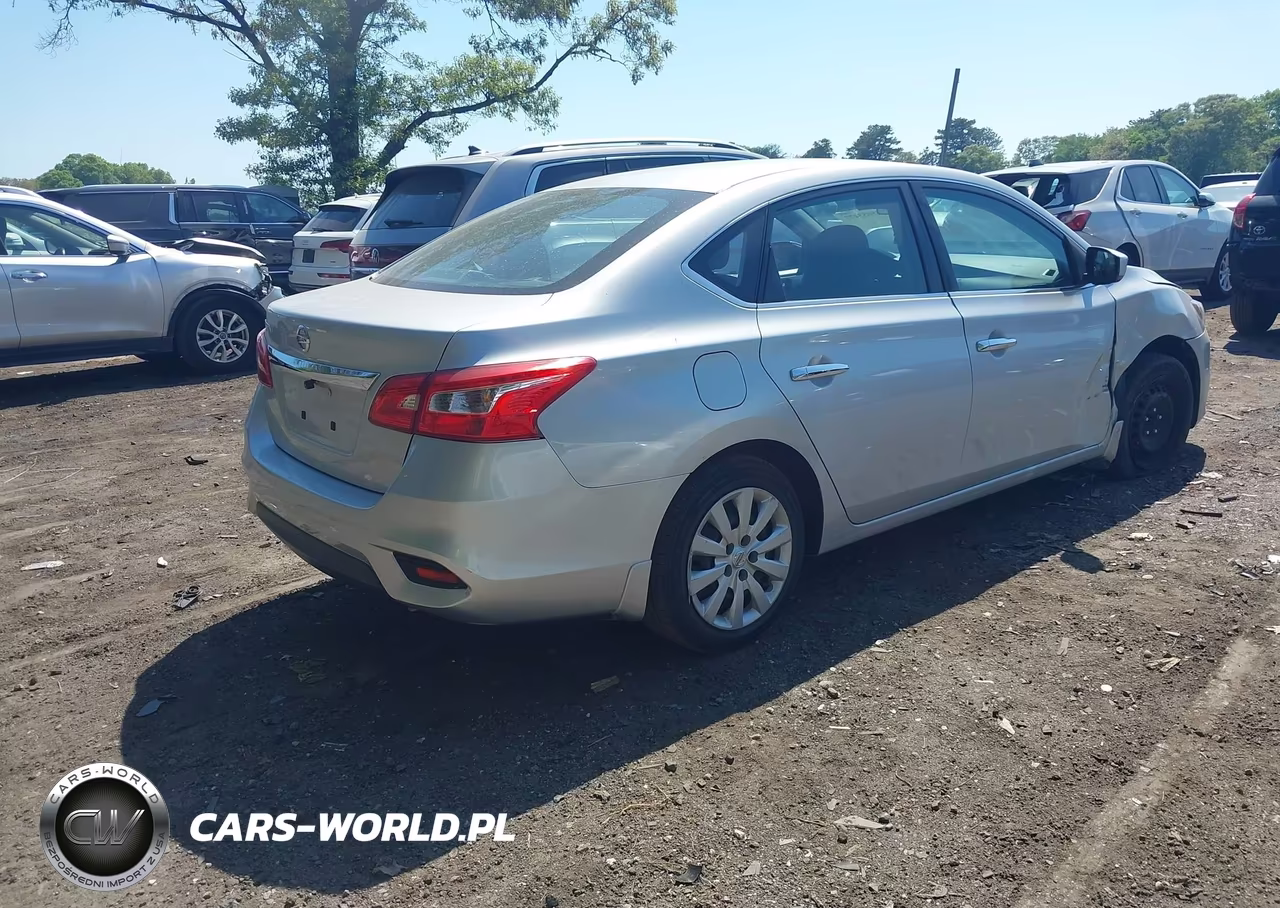 2017 NISSAN SENTRA S VIN:3N1AB7AP6HY385507 - 4
