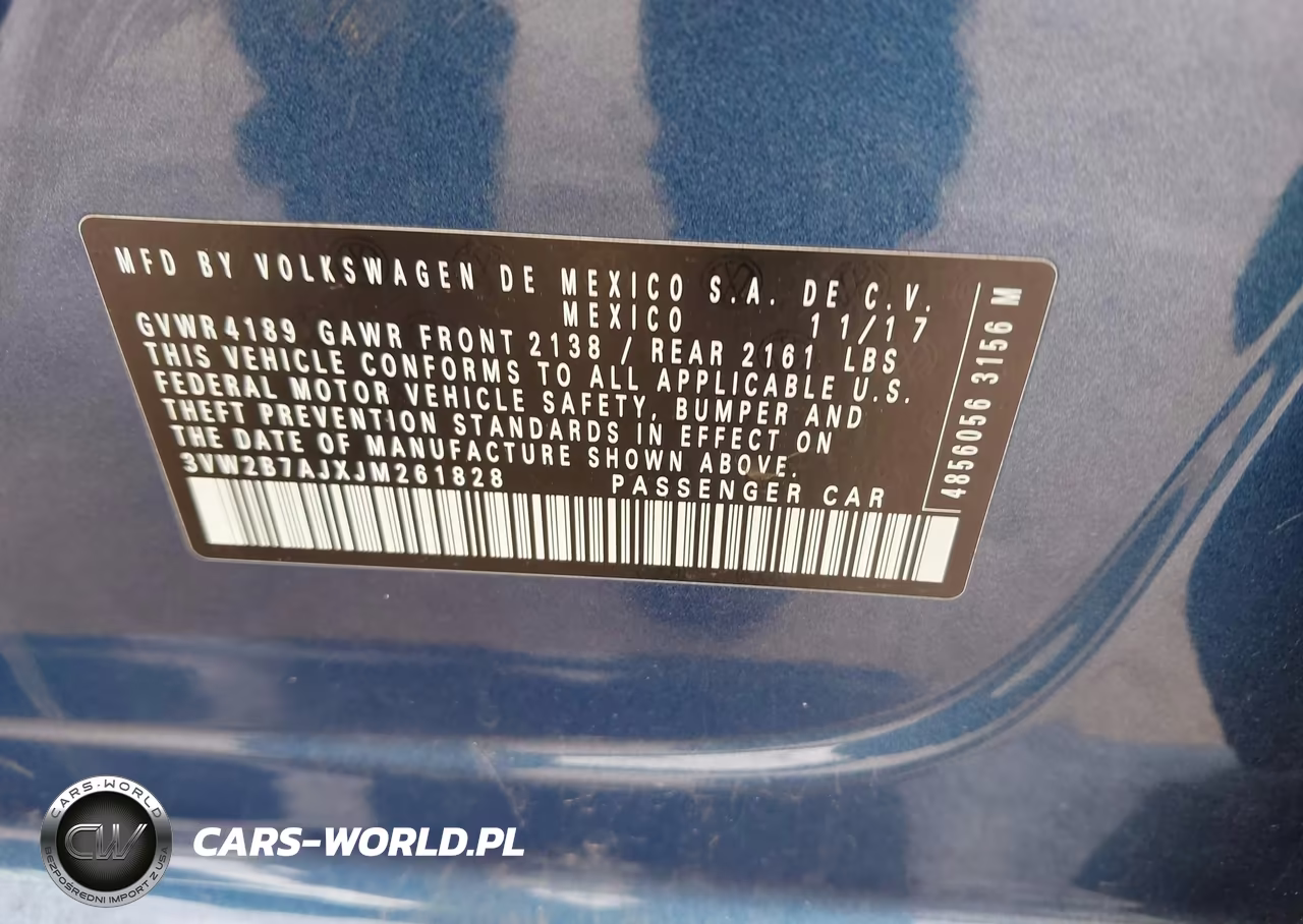 2018 Volkswagen Jetta 1.4T S VIN:3VW2B7AJXJM261828 - 9