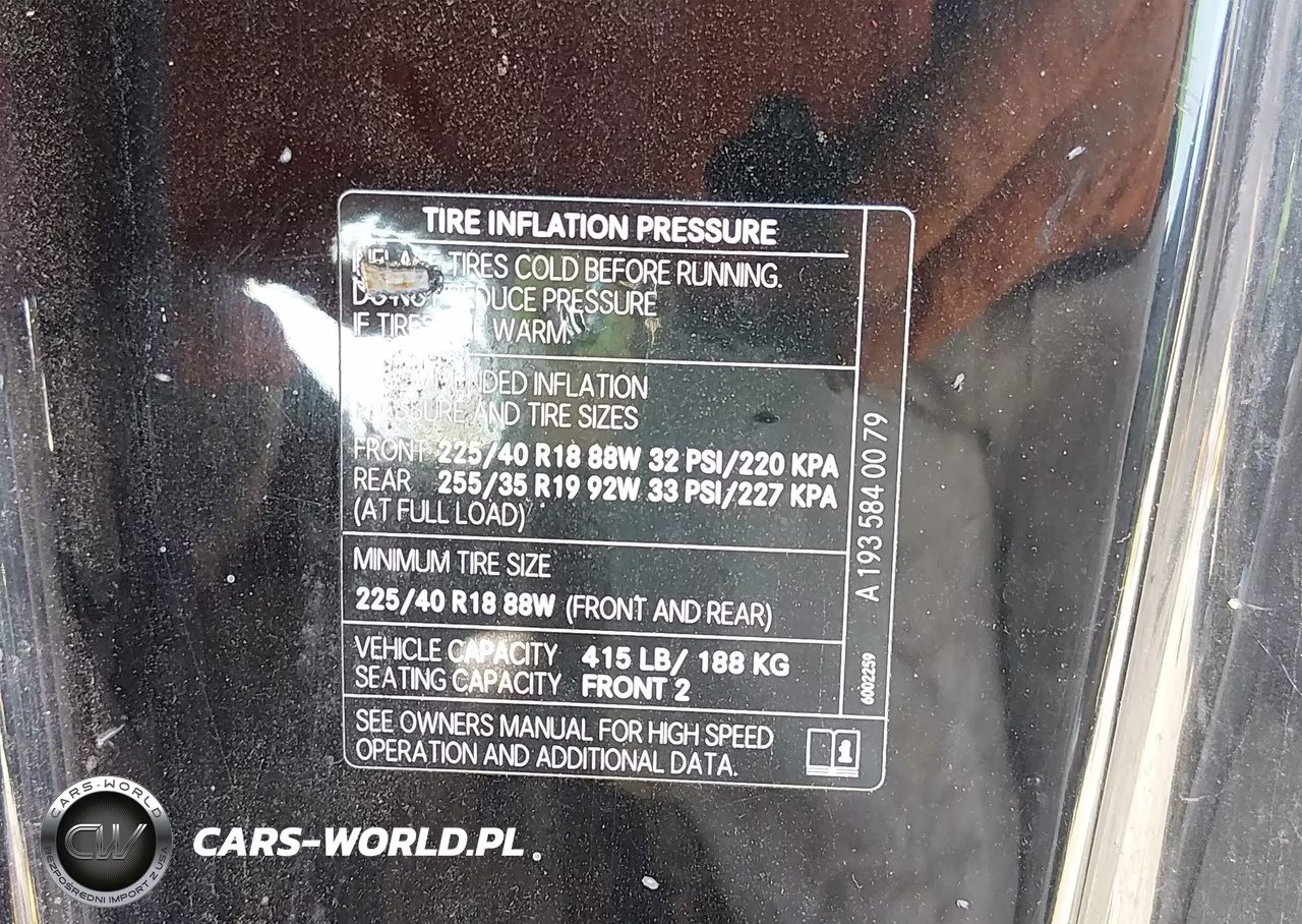 2004 Chrysler Crossfire VIN:1C3AN69L14X002282 - 9
