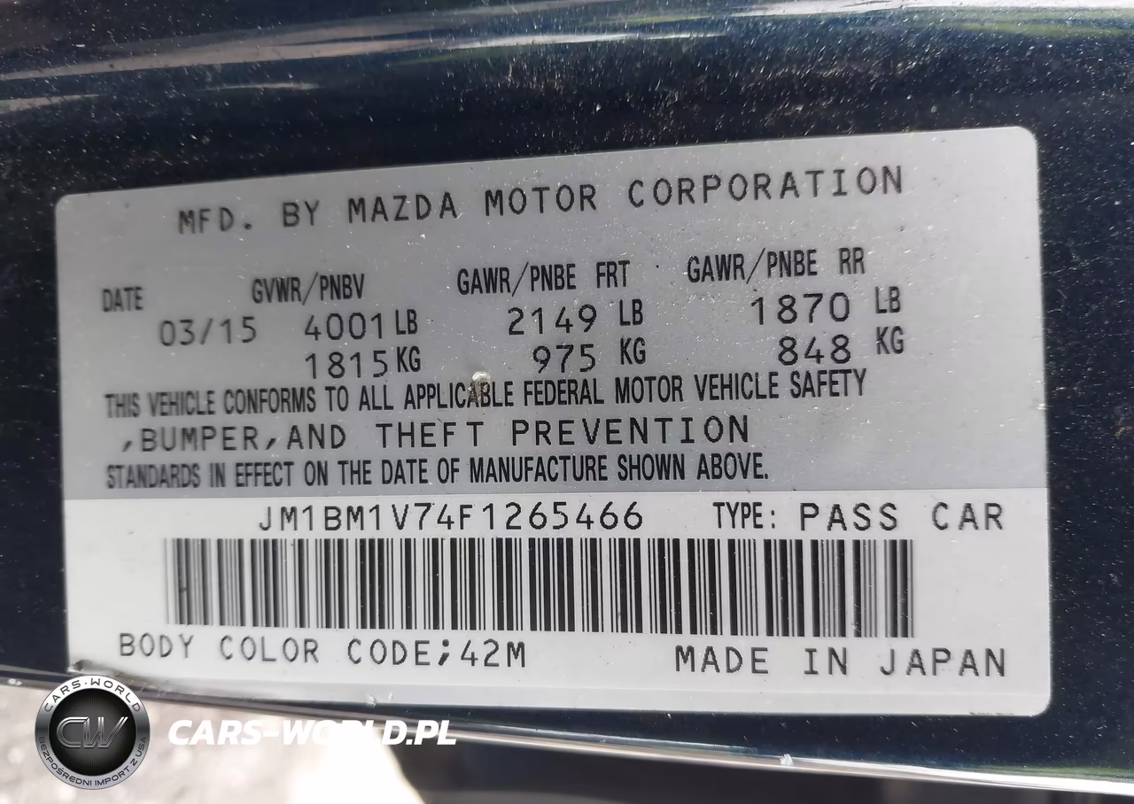 2015 Mazda Mazda3 I Touring VIN:JM1BM1V74F1265466 - 9