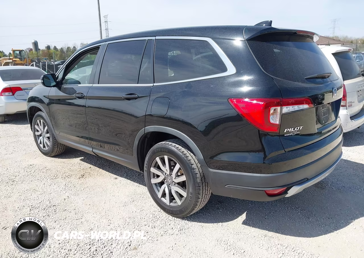 2020 Honda Pilot Awd Ex VIN:5FNYF6H37LB045235 - 3